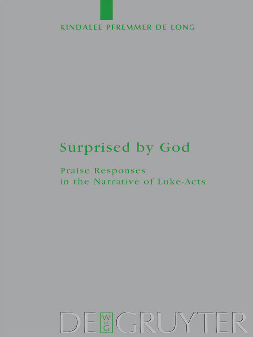 Title details for Surprised by God by Kindalee Pfremmer De Long - Available
